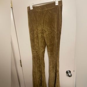 medium aerie velvet bootcut pants